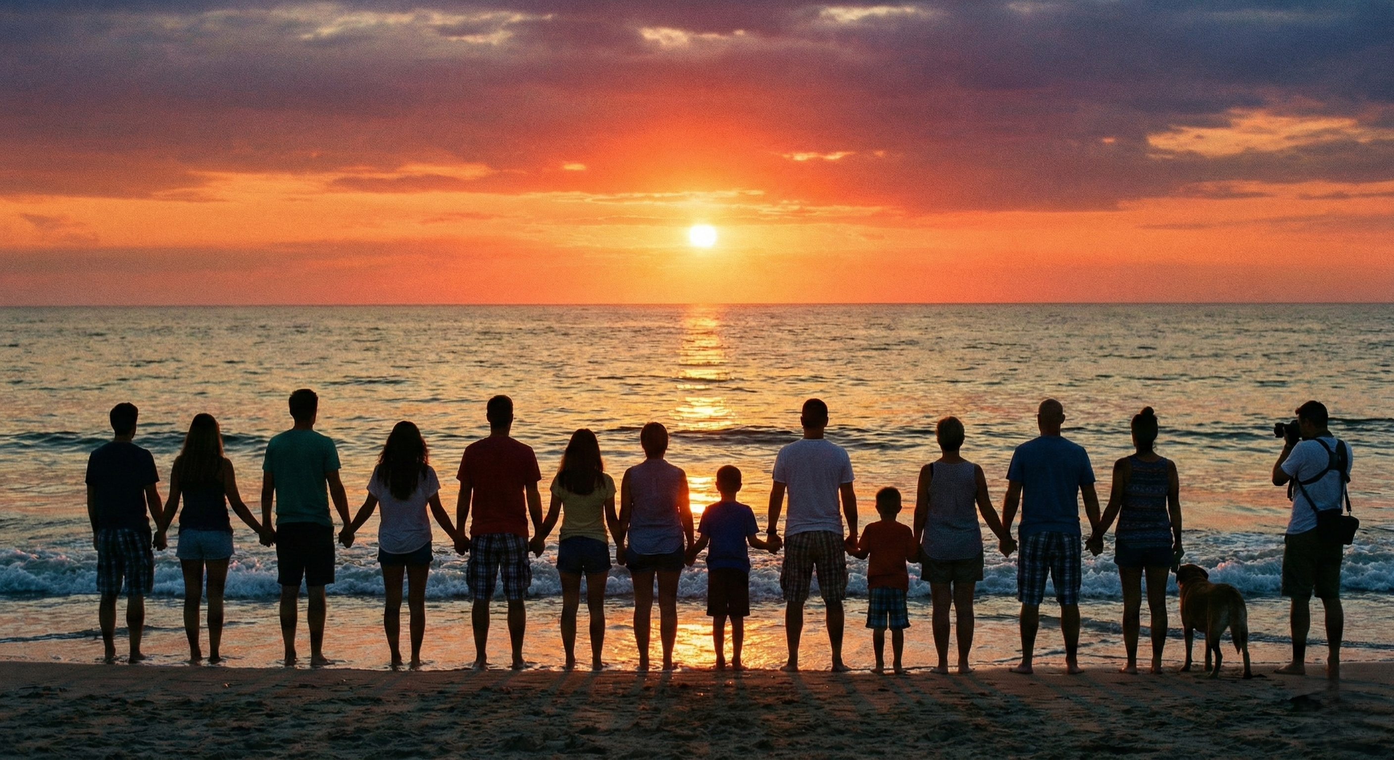 El amor como emoción suprema se representra también en momentos de conexión con los demás y con el todo